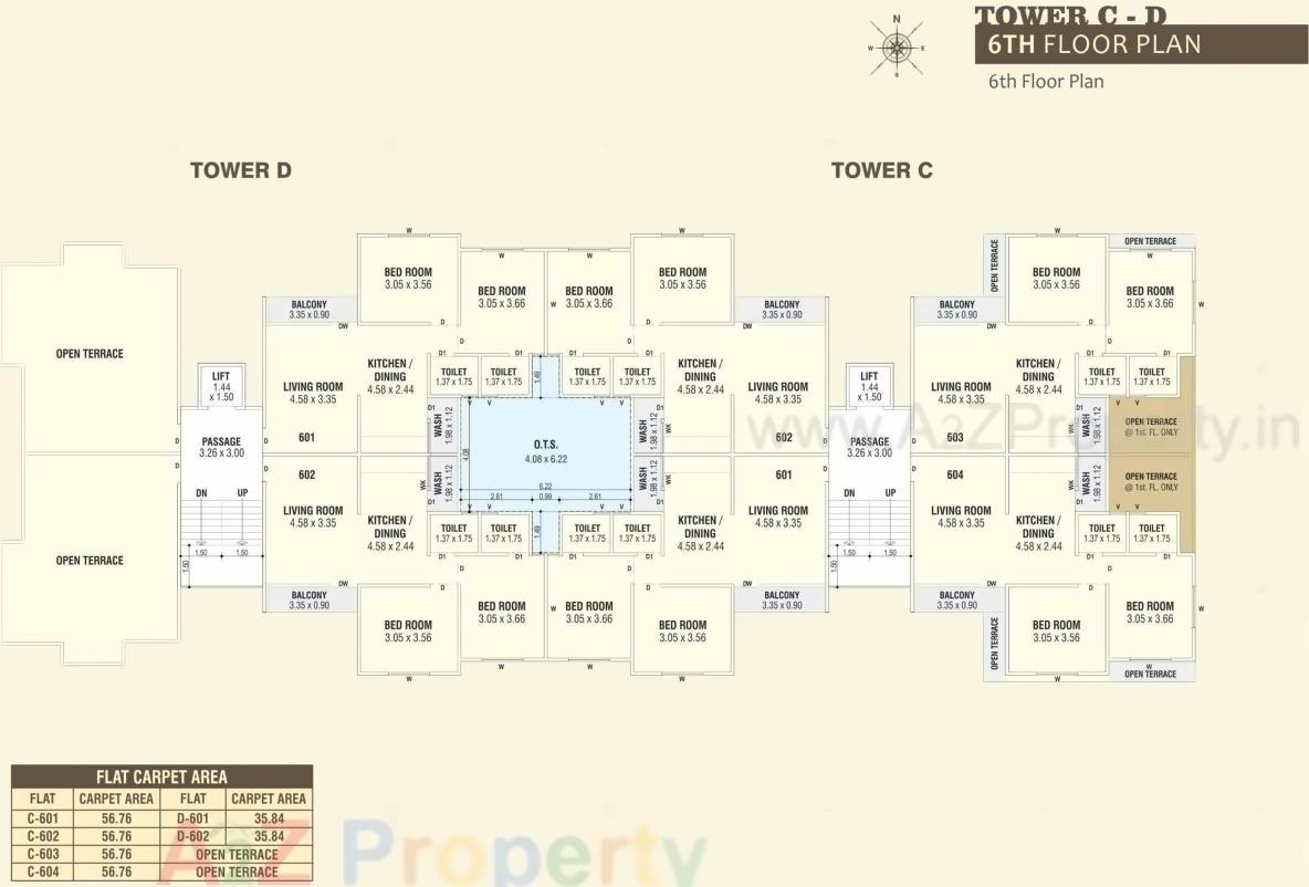 Layout of real estate project Castle Pearl located at Sevasi, Vadodara, Gujarat