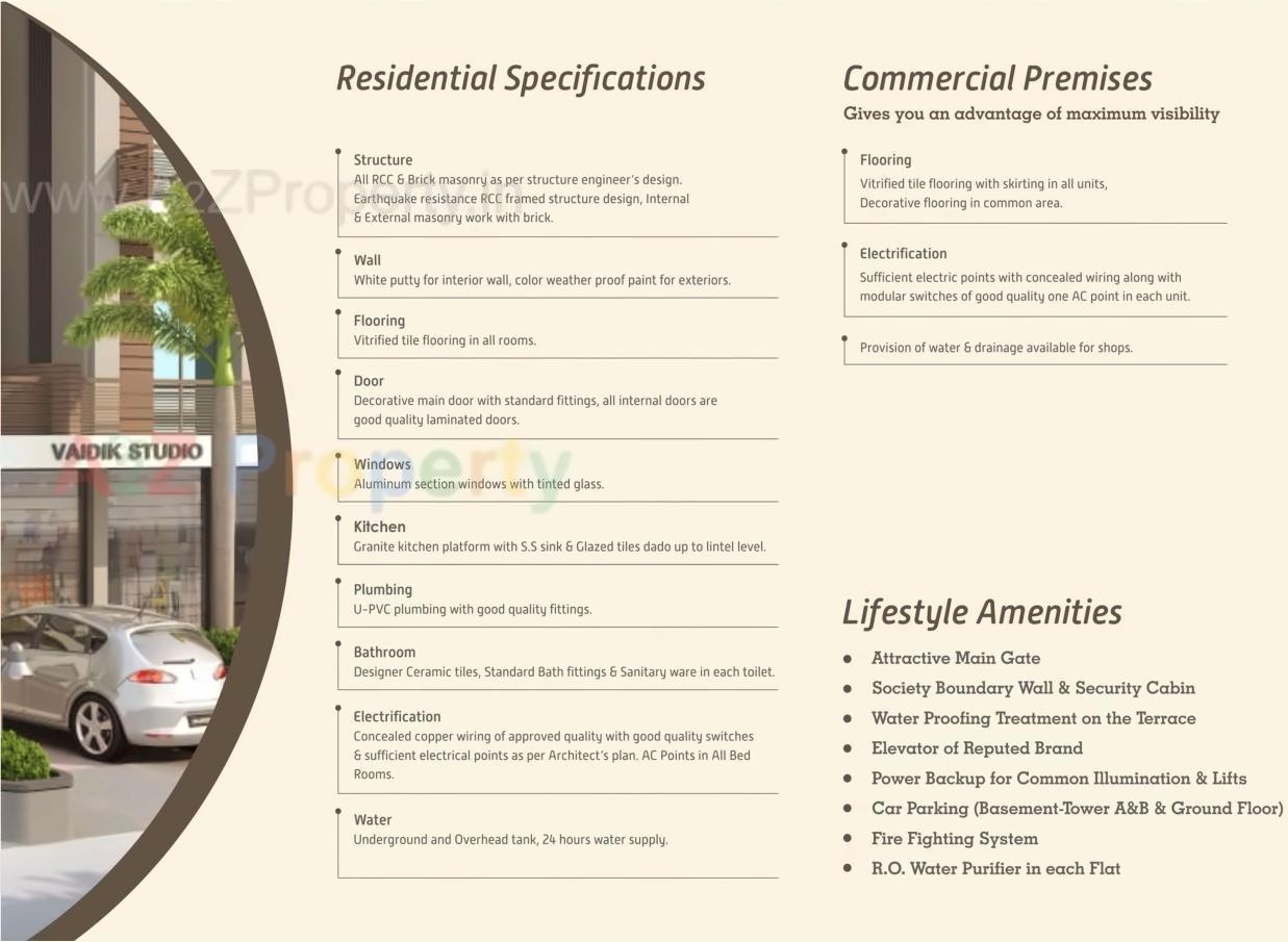  of real estate project Castle Pearl located at Sevasi, Vadodara, Gujarat