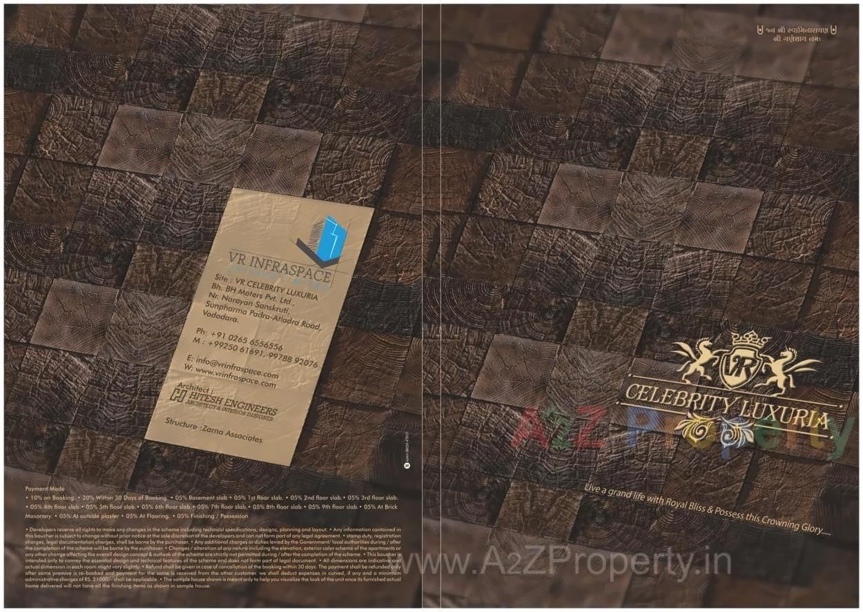  of real estate project Celebrity Luxuria located at Atladara, Vadodara, Gujarat