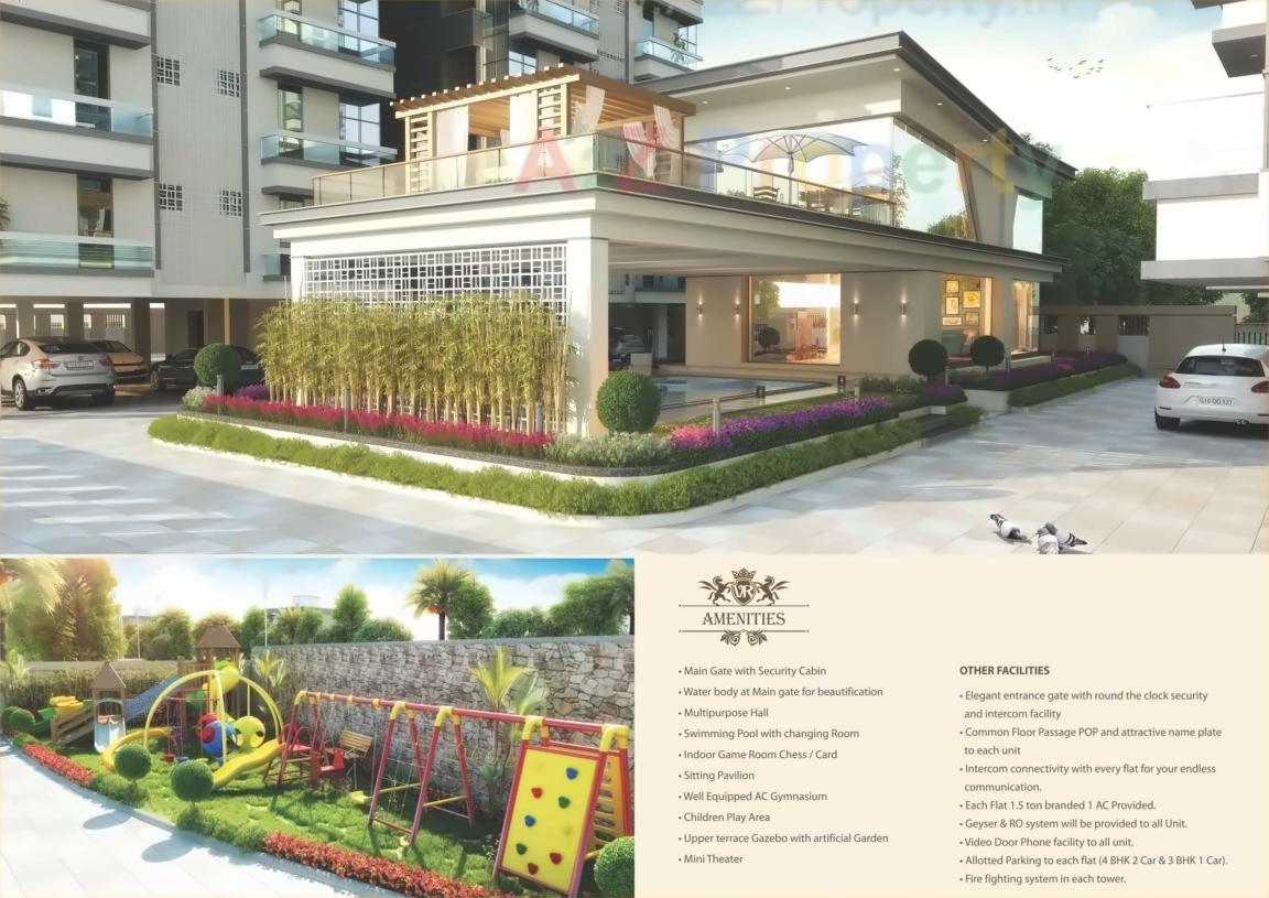 3D Elevation of real estate project Celebrity Luxuria located at Atladara, Vadodara, Gujarat