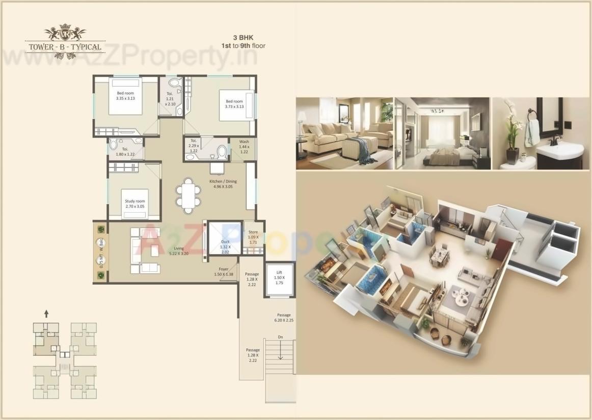 Layout of real estate project Celebrity Luxuria located at Atladara, Vadodara, Gujarat