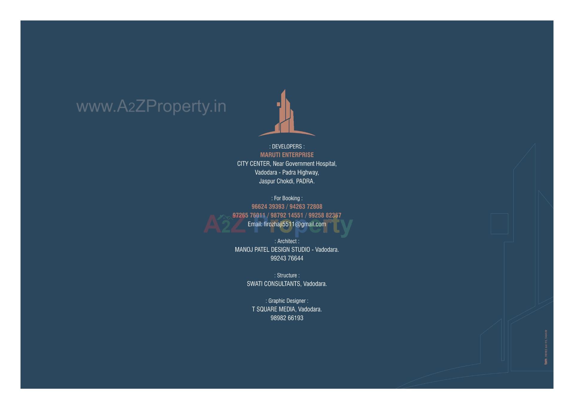  of real estate project City Center located at Padra, Vadodara, Gujarat