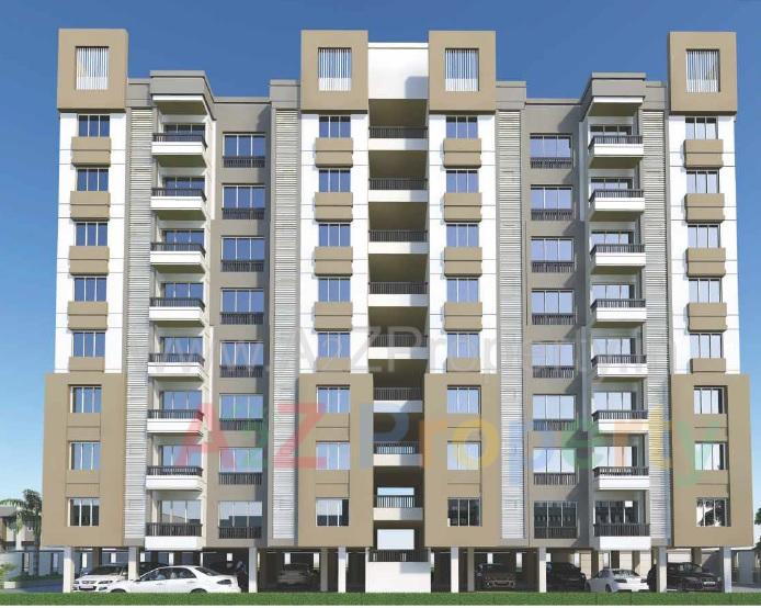 3D Elevation of real estate project City Point located at Bhayli, Vadodara, Gujarat