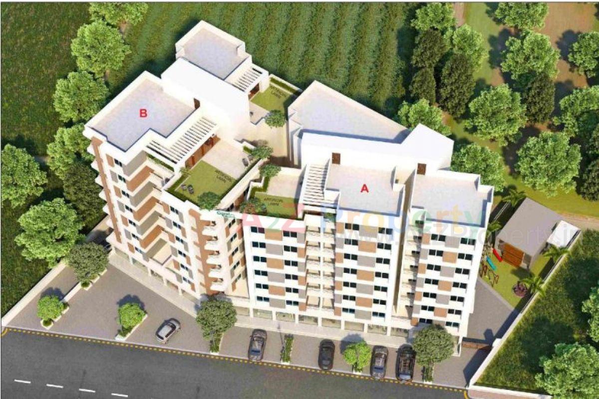 3D Elevation of real estate project Coral Pride located at Gotri, Vadodara, Gujarat