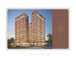 Elevation of real estate project Courtyard Palladium located at Bhayli, Vadodara, Gujarat