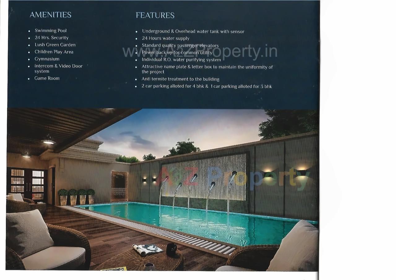 3D Elevation of real estate project Courtyard Towers located at Sevasi, Vadodara, Gujarat