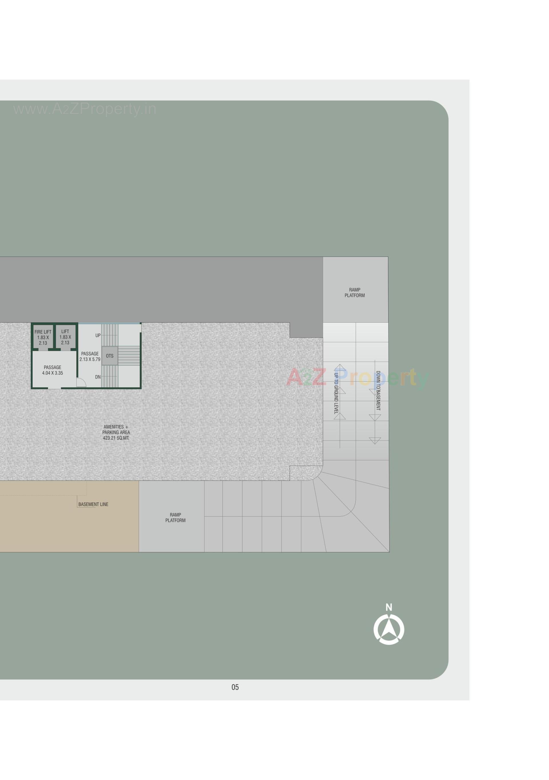 Layout of real estate project Crest   X located at Bhayli, Vadodara, Gujarat