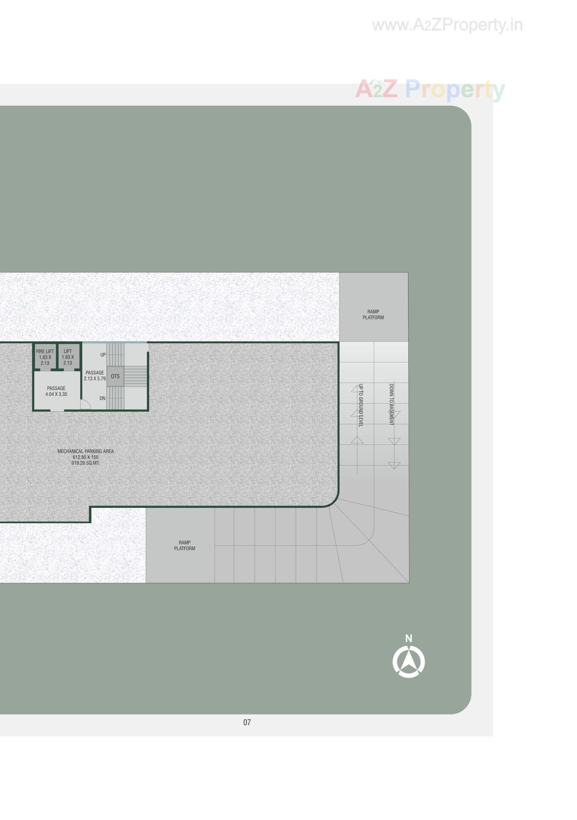 Layout of real estate project Crest   X located at Bhayli, Vadodara, Gujarat