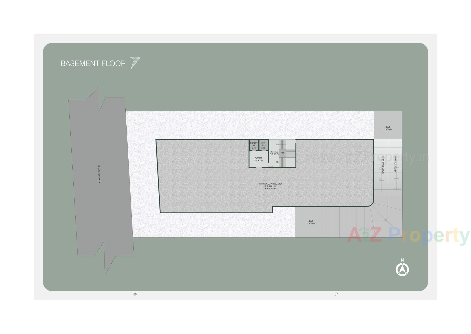 Layout of real estate project Crest   X located at Bhayli, Vadodara, Gujarat