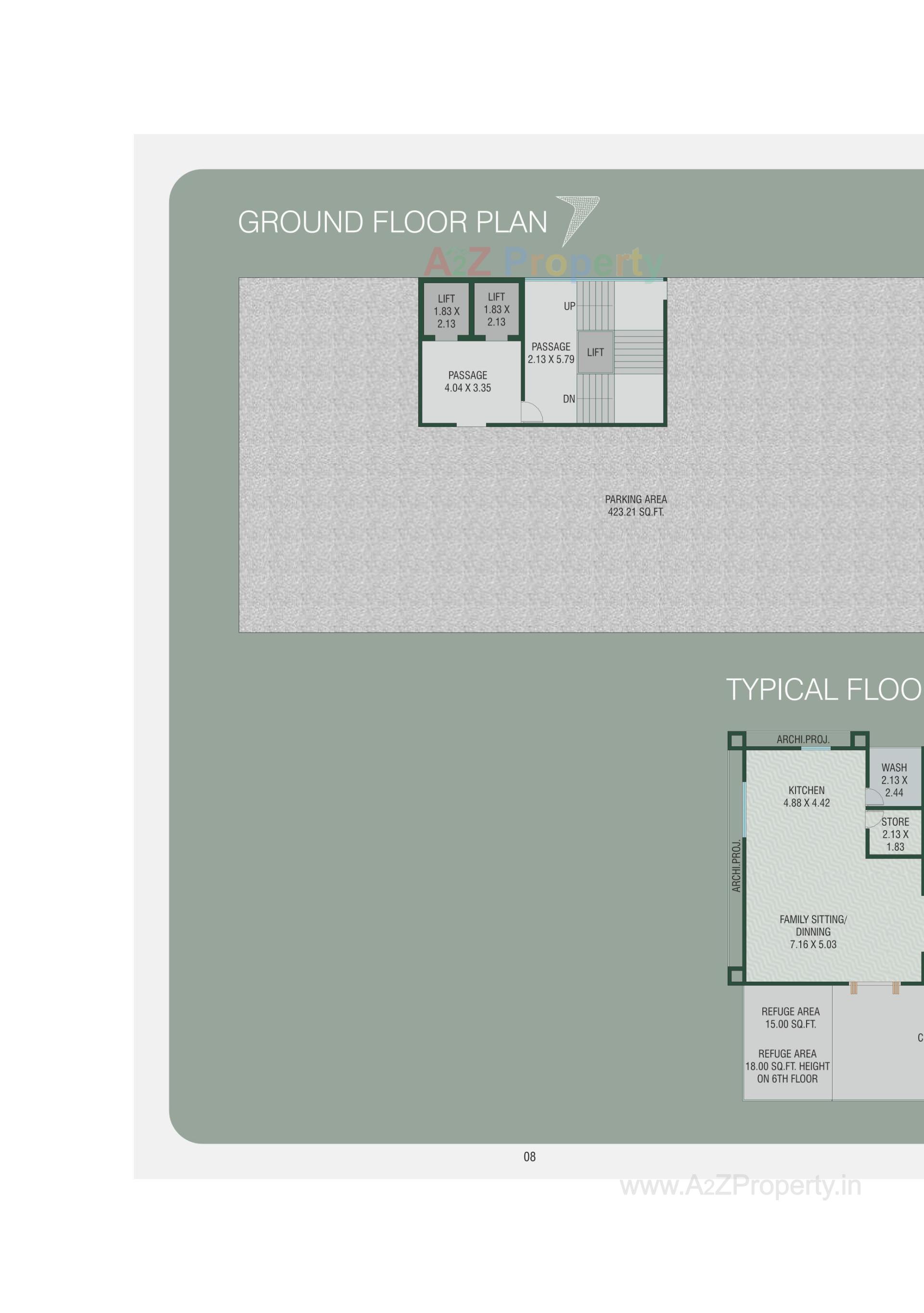 Layout of real estate project Crest   X located at Bhayli, Vadodara, Gujarat
