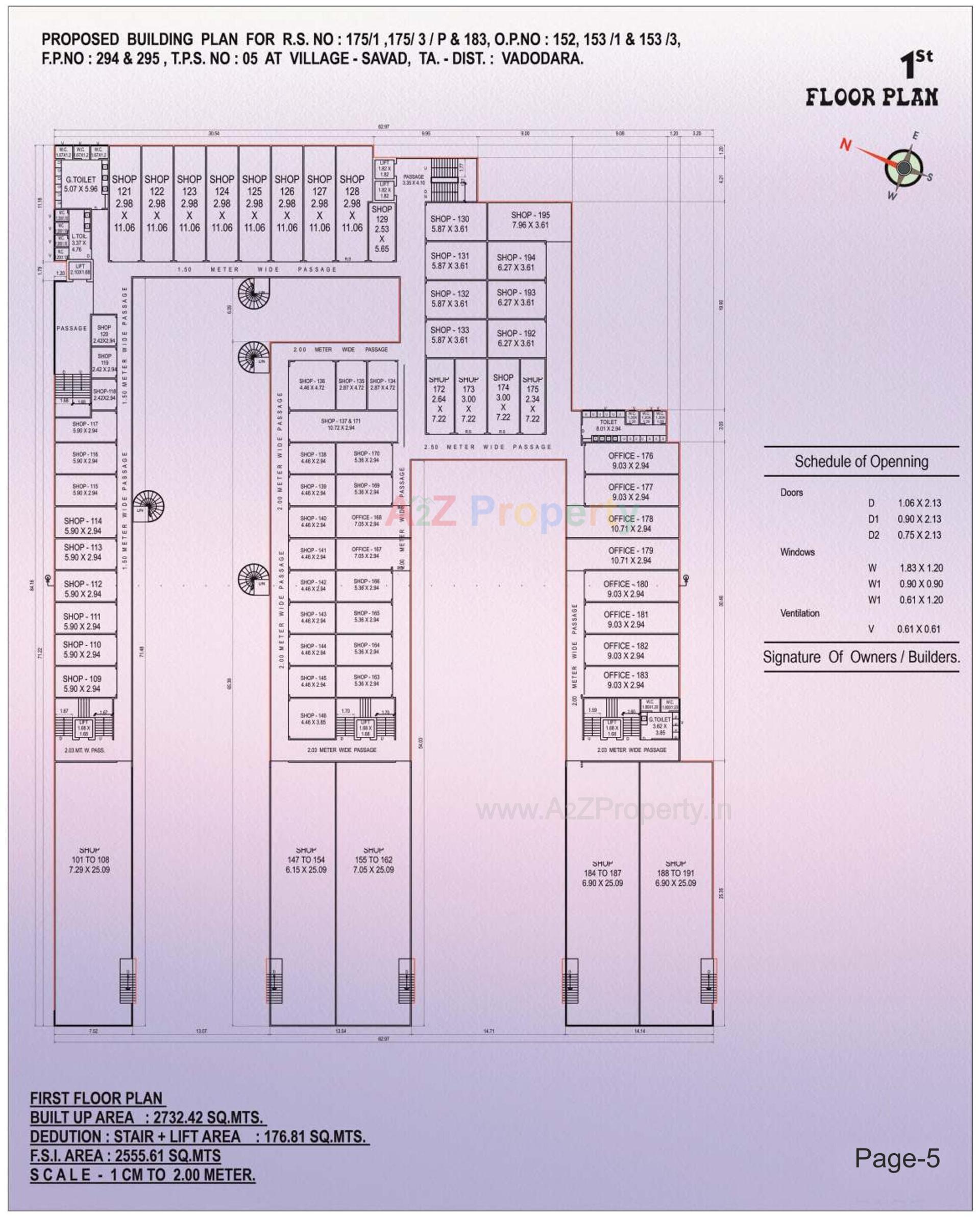 Layout of real estate project Crystal Pramukh  Hub located at Savad, Vadodara, Gujarat