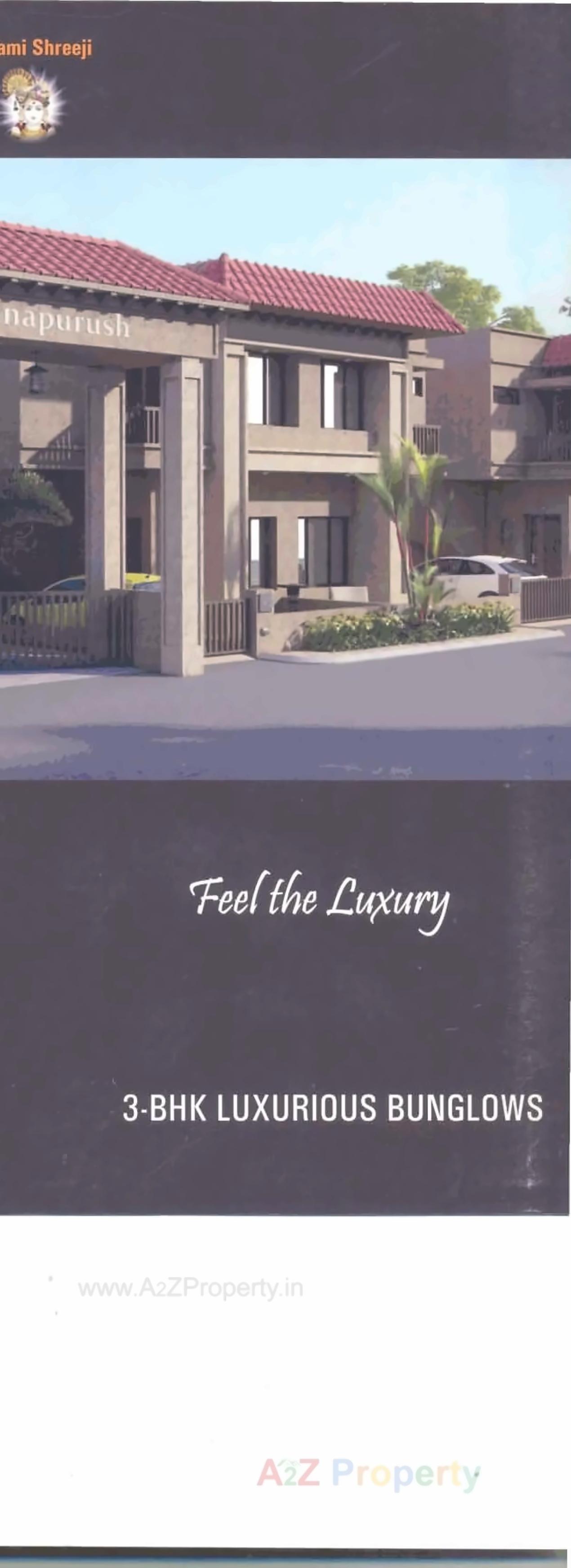 3D Elevation of real estate project Crystal Yaghnapurush located at Gotri, Vadodara, Gujarat