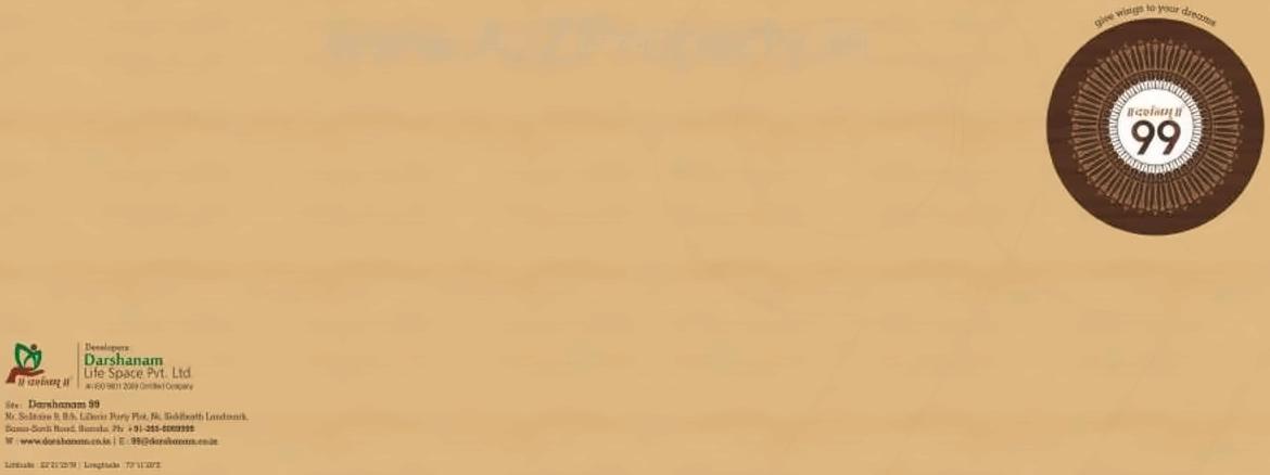  of real estate project Darshanam located at Sama, Vadodara, Gujarat