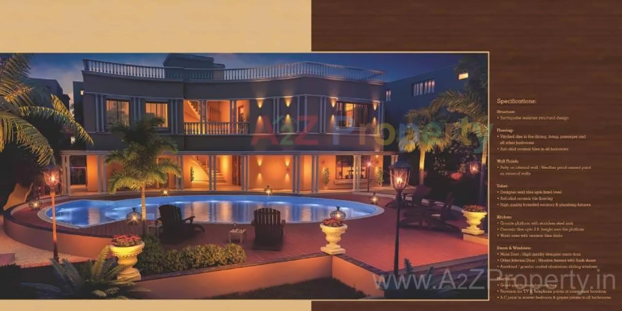 3D Elevation of real estate project Darshanam located at Sama, Vadodara, Gujarat