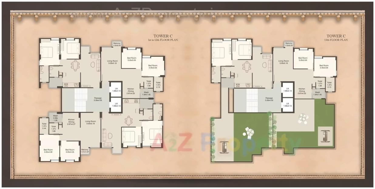 Layout of real estate project Darshanam Aagman located at Danteshwar, Vadodara, Gujarat