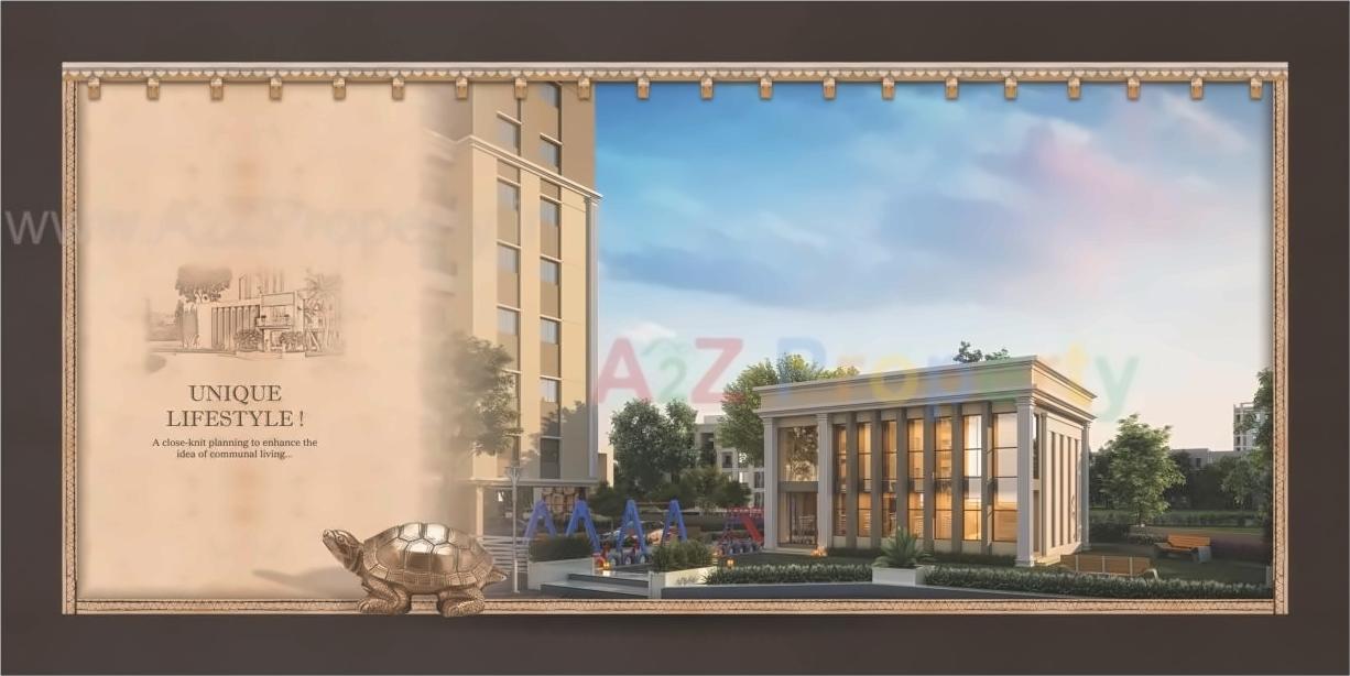 3D Elevation of real estate project Darshanam Aagman located at Danteshwar, Vadodara, Gujarat