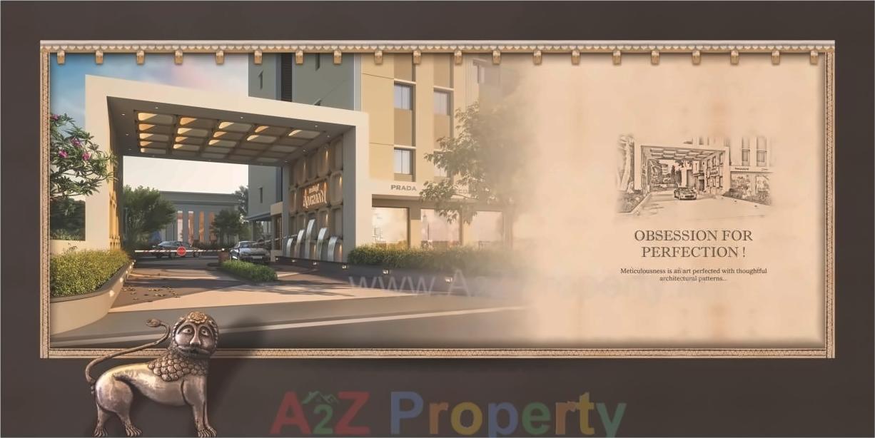 3D Elevation of real estate project Darshanam Aagman located at Danteshwar, Vadodara, Gujarat