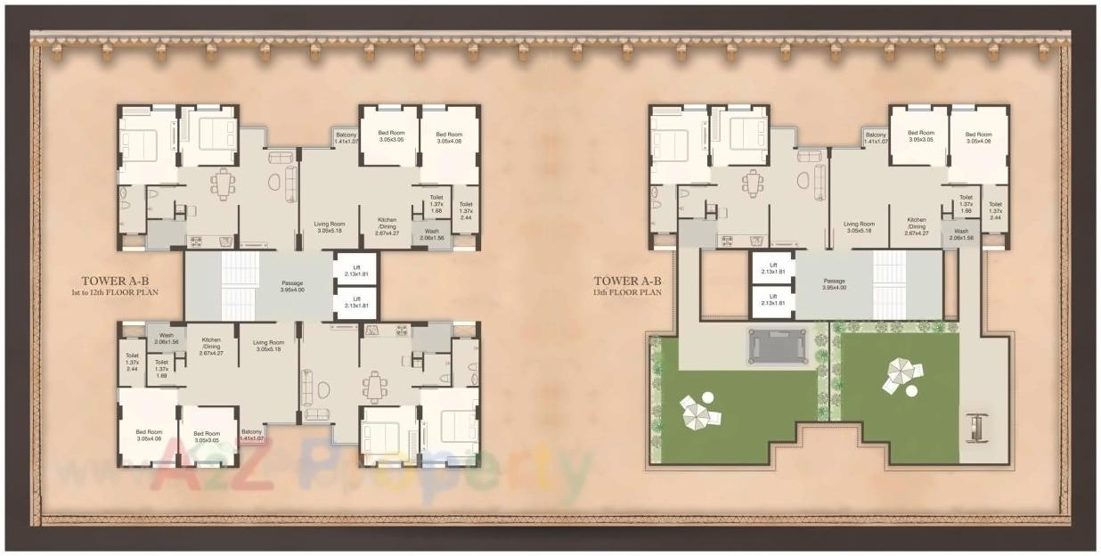 Layout of real estate project Darshanam Aagman located at Danteshwar, Vadodara, Gujarat