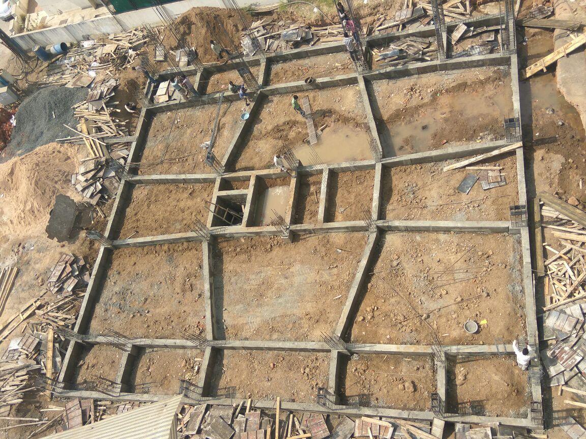 21905_const of real estate project Darshanam Antica Residency located at Danteshwar, Vadodara, Gujarat