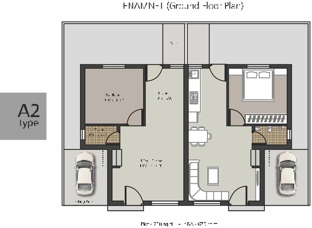 Layout of real estate project Darshanam Antilia located at Kapurai, Vadodara, Gujarat