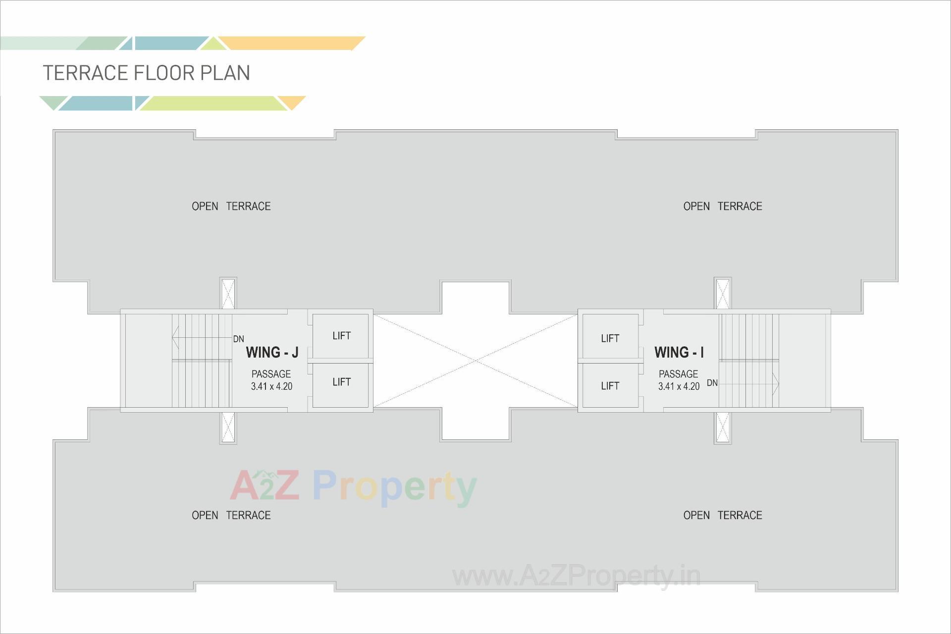 Layout of real estate project Darshanam Bliss located at Vadodara, Vadodara, Gujarat