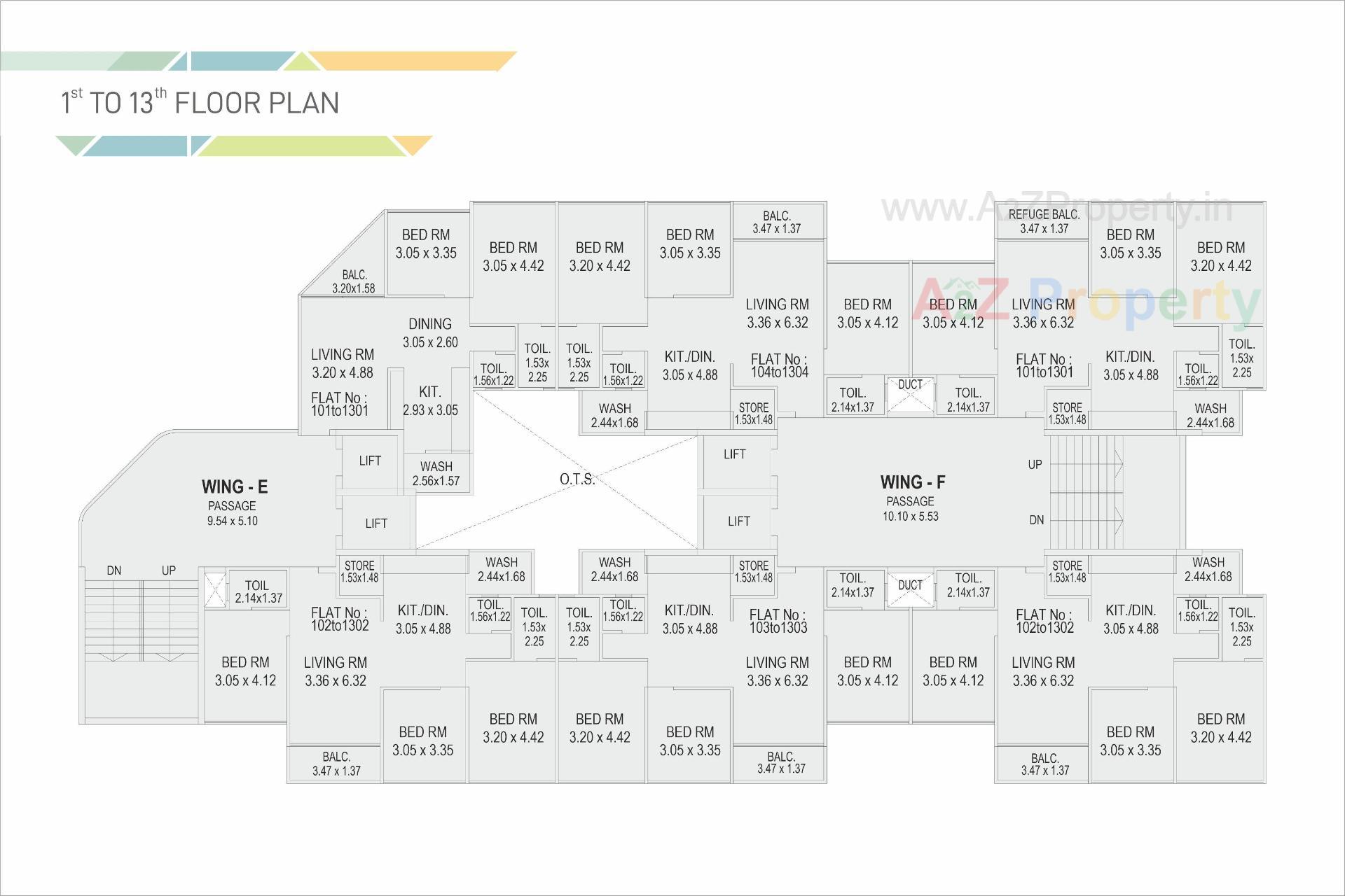 Layout of real estate project Darshanam Bliss located at Vadodara, Vadodara, Gujarat