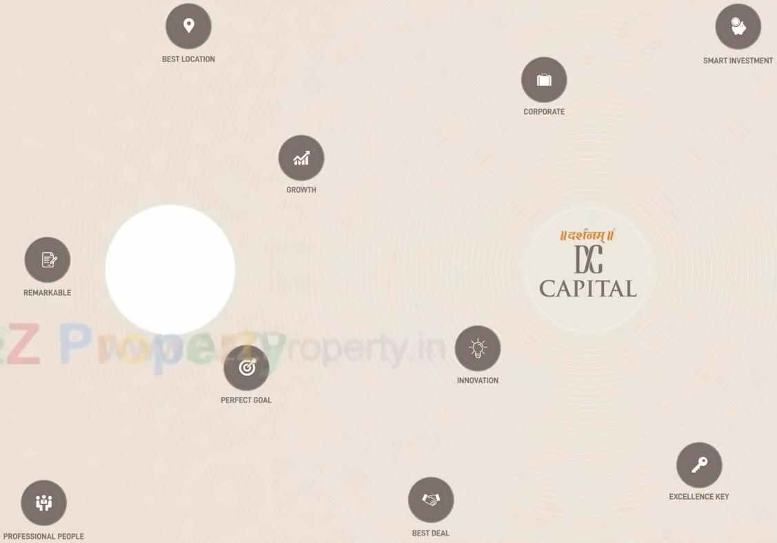  of real estate project Darshanam Capital located at Bhayali, Vadodara, Gujarat