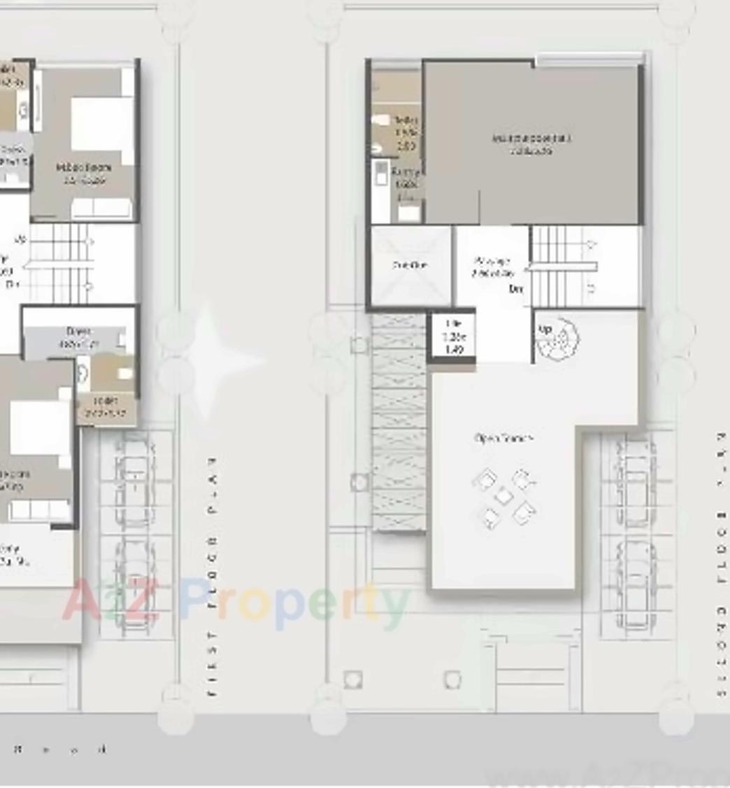 Layout of real estate project Darshanam Celestial located at Bhayli, Vadodara, Gujarat
