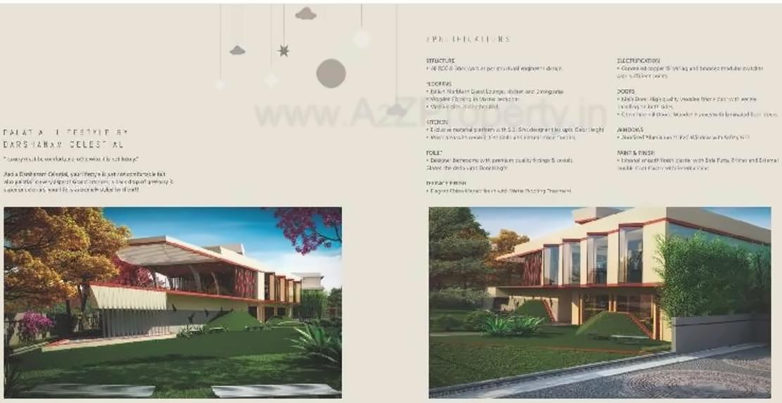  of real estate project Darshanam Celestial located at Bhayli, Vadodara, Gujarat