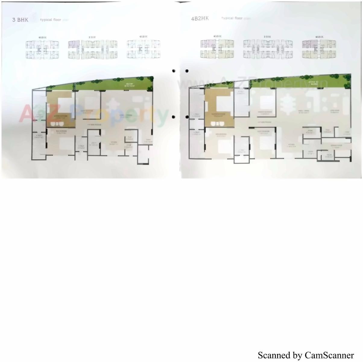 Layout of real estate project Darshanam Club Life located at Gorva, Vadodara, Gujarat