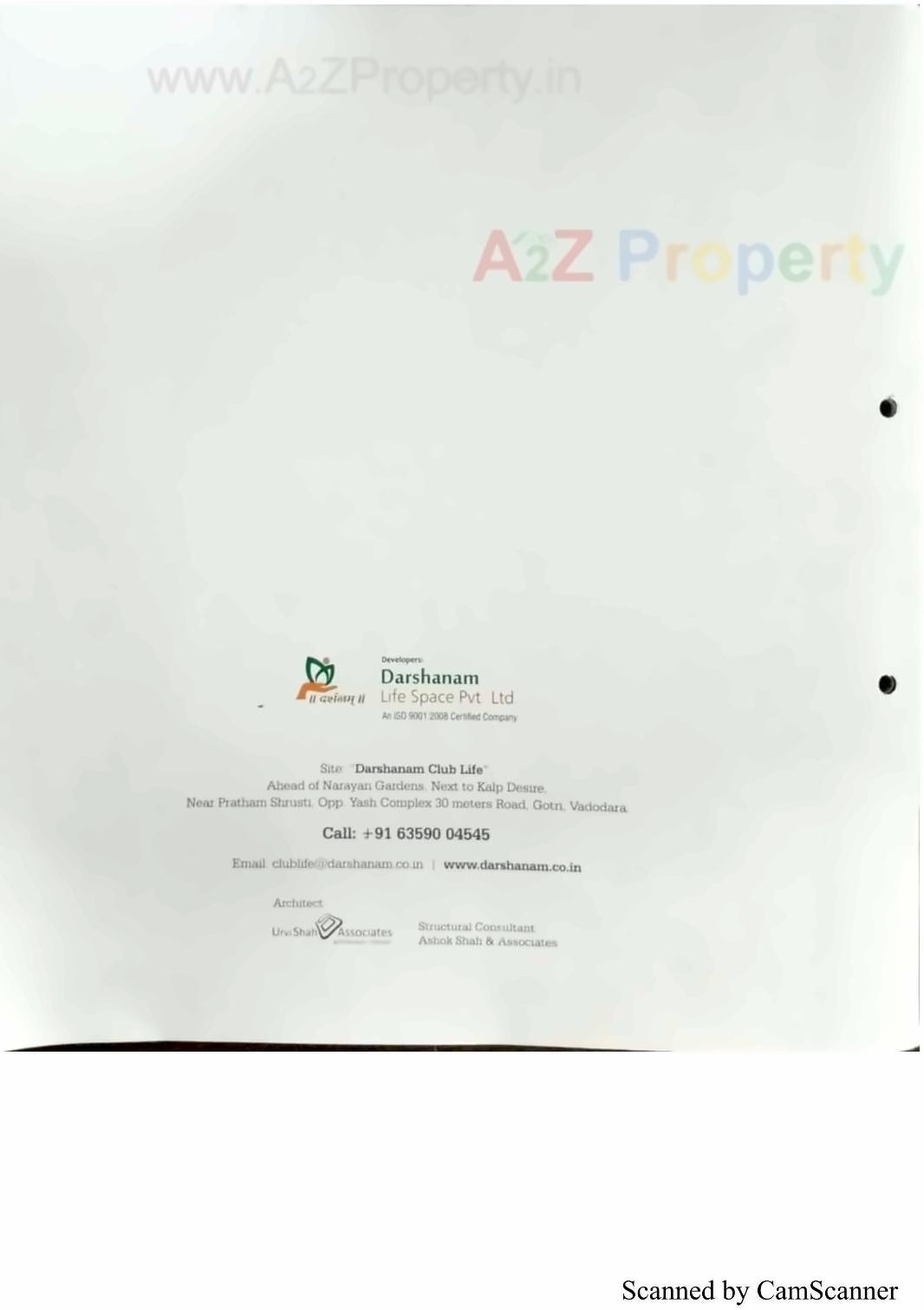  of real estate project Darshanam Club Life located at Gorva, Vadodara, Gujarat