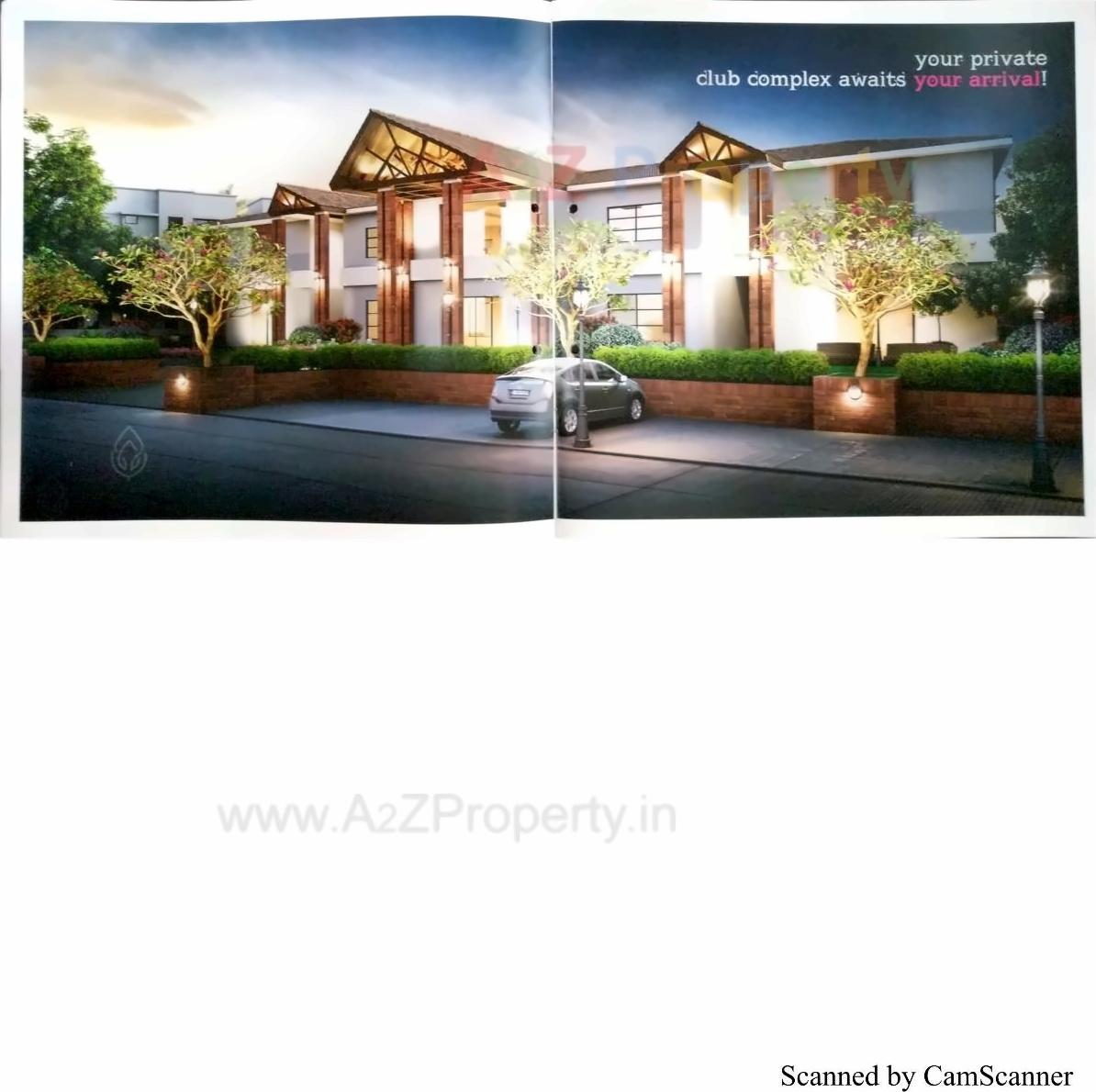 3D Elevation of real estate project Darshanam Club Life located at Gorva, Vadodara, Gujarat