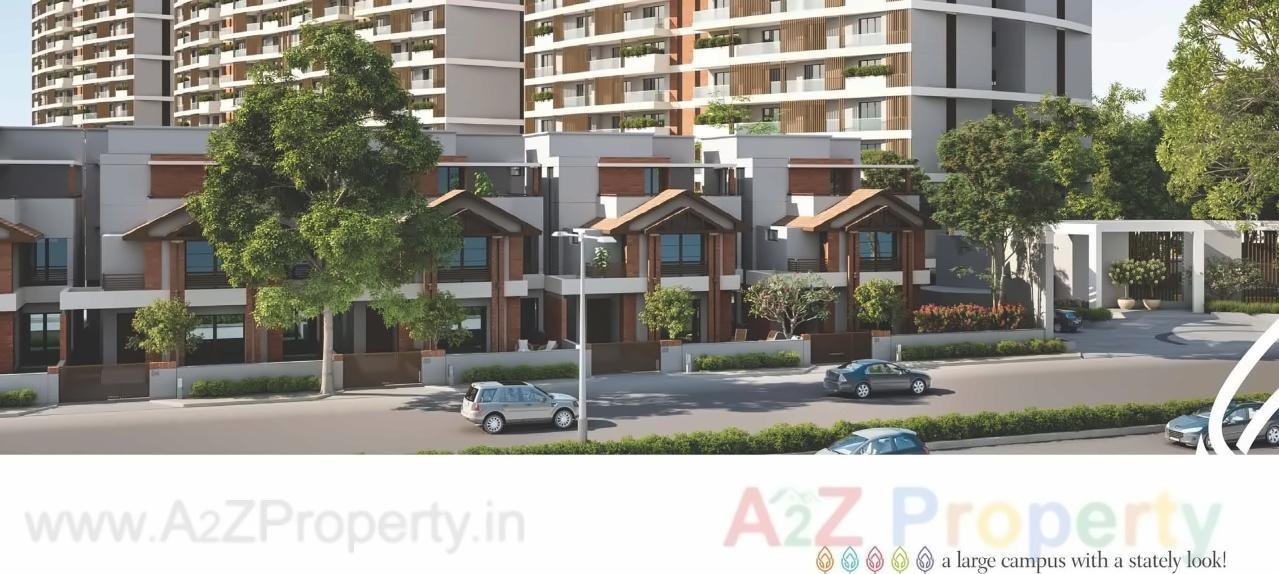 3D Elevation of real estate project Darshanam Clublife located at Gorva, Vadodara, Gujarat