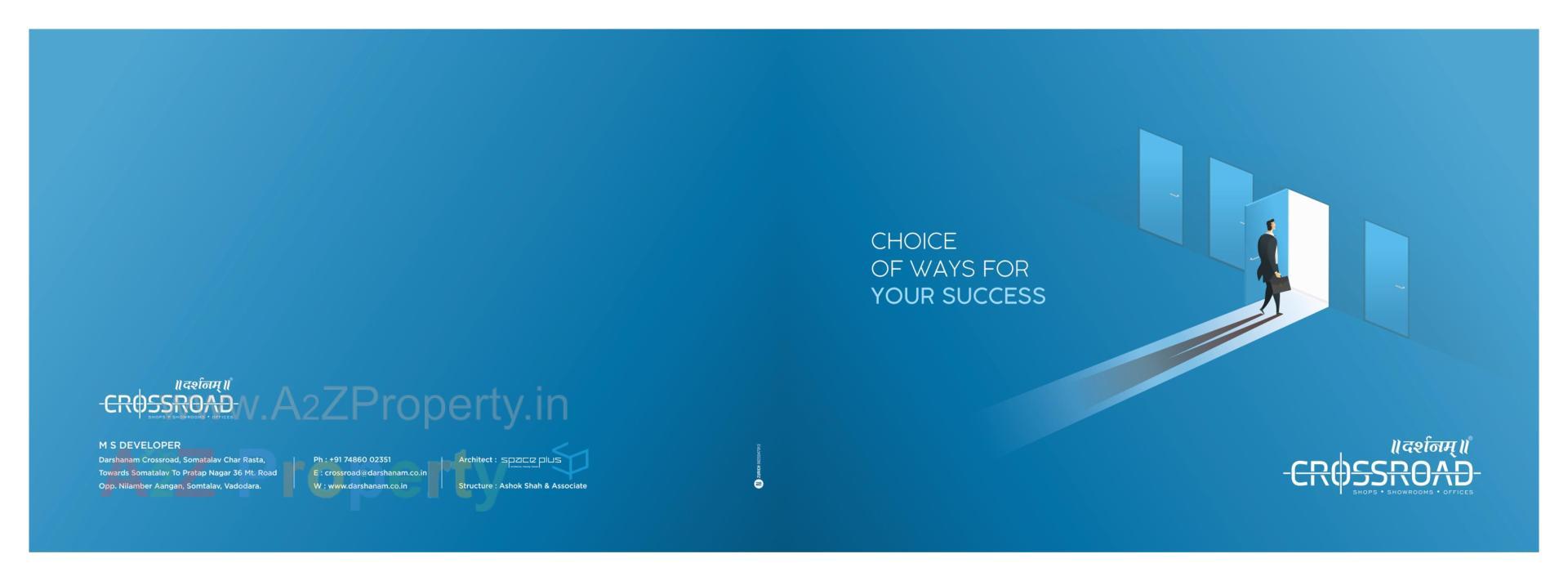  of real estate project Darshanam Crossroad located at Danteshwar, Vadodara, Gujarat