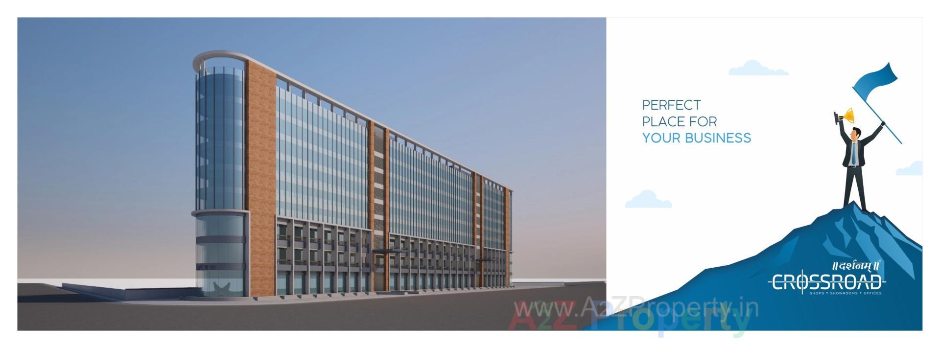  of real estate project Darshanam Crossroad located at Danteshwar, Vadodara, Gujarat