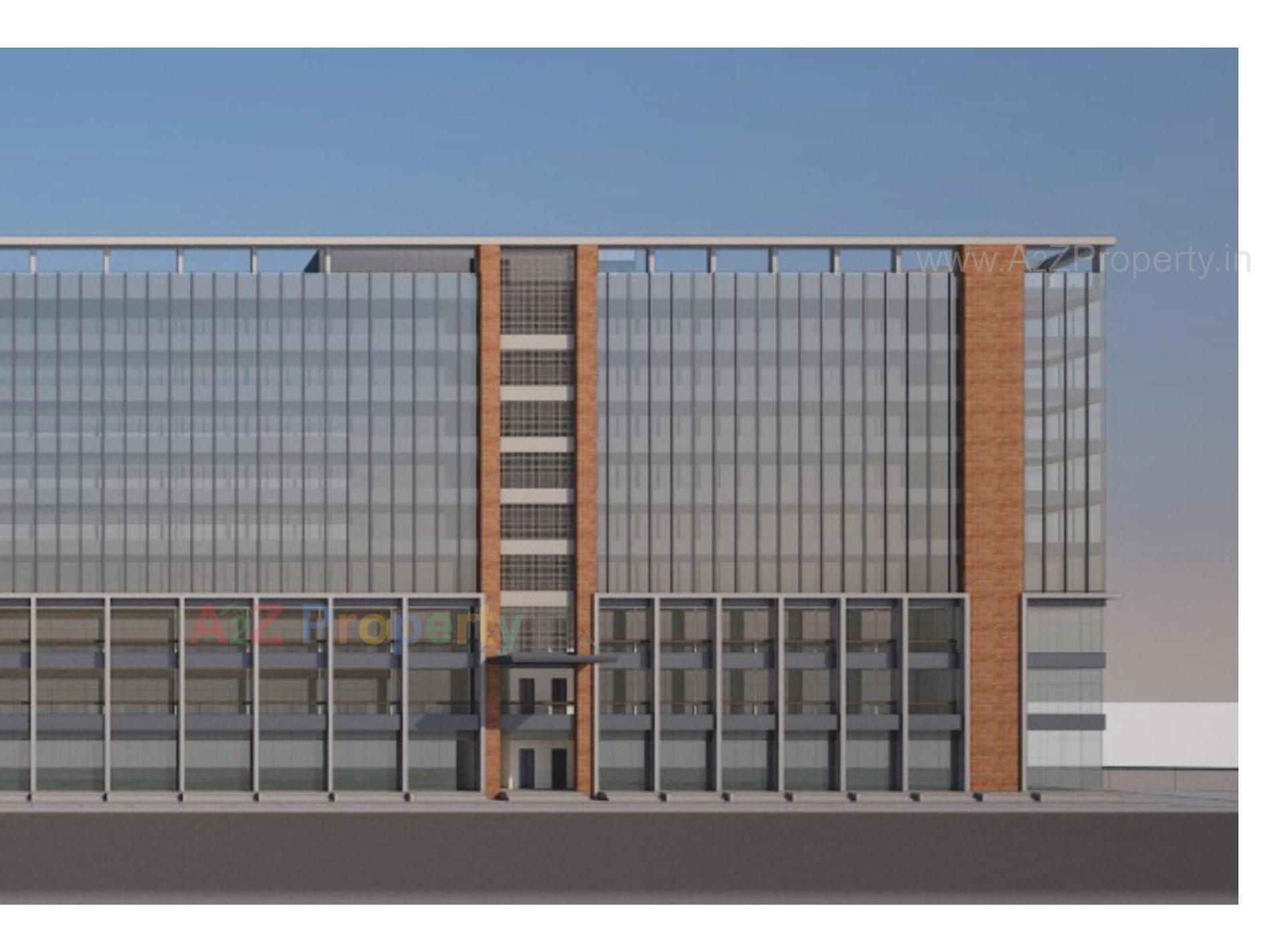 3D Elevation of real estate project Darshanam Crossroad located at Danteshwar, Vadodara, Gujarat