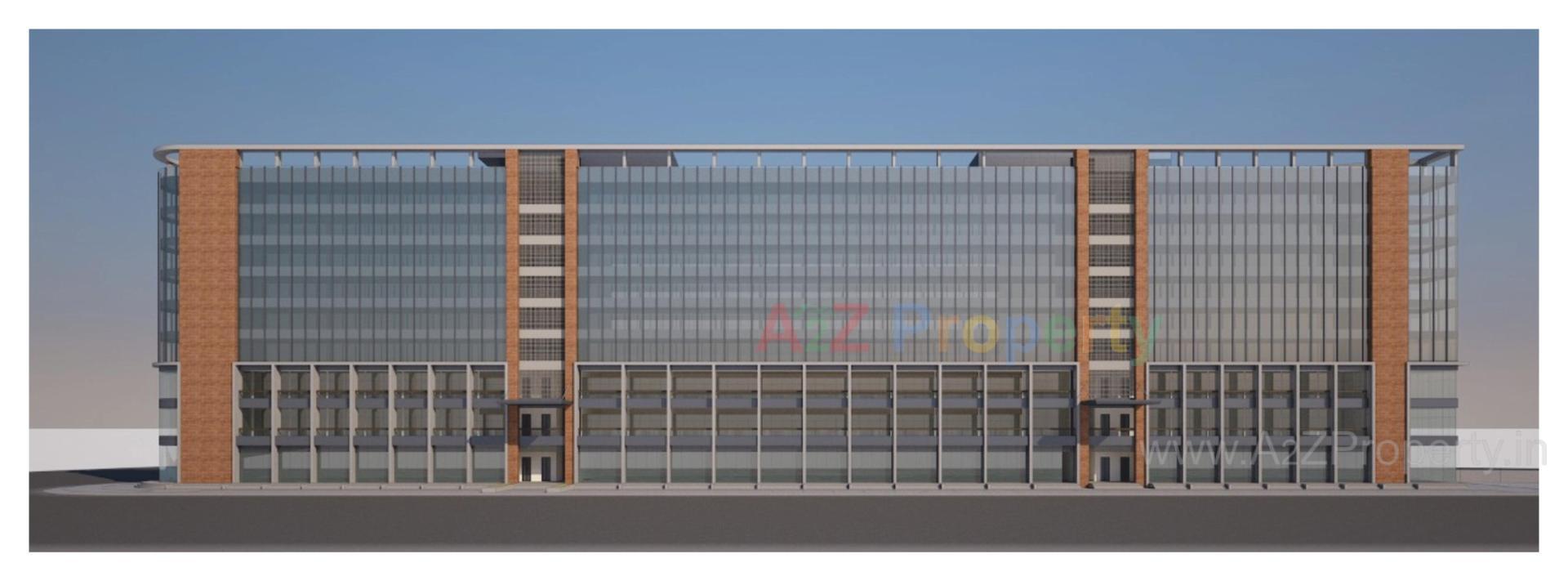 3D Elevation of real estate project Darshanam Crossroad located at Danteshwar, Vadodara, Gujarat