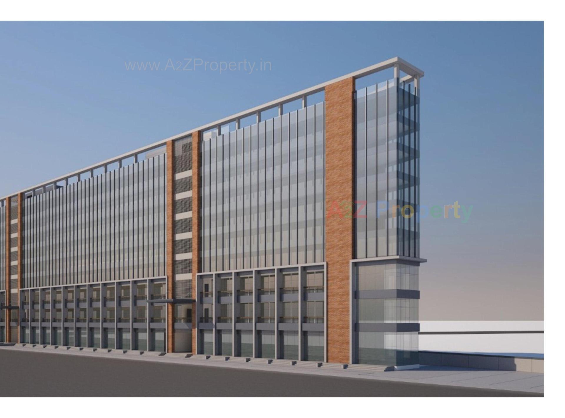 3D Elevation of real estate project Darshanam Crossroad located at Danteshwar, Vadodara, Gujarat