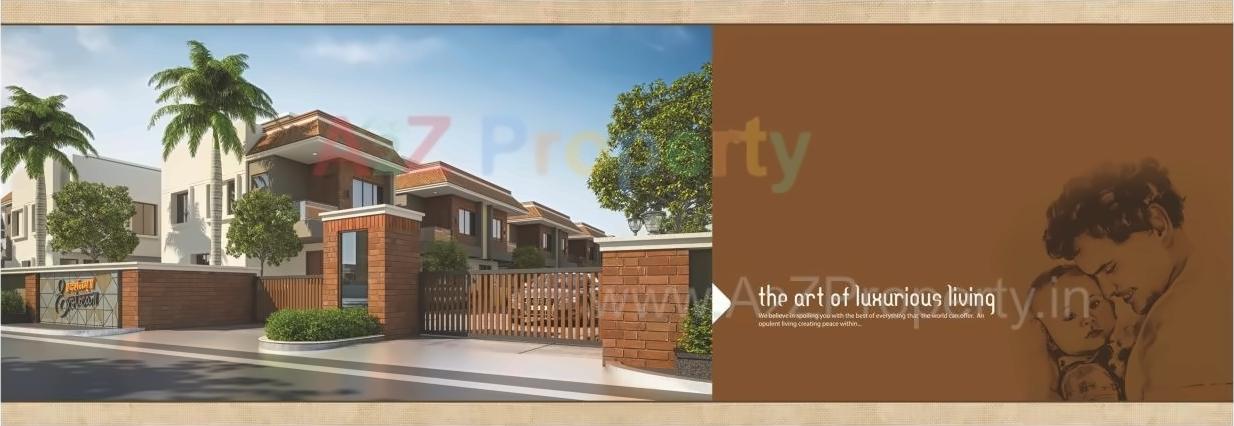 3D Elevation of real estate project Darshanam Exotica Ii located at Undera, Vadodara, Gujarat