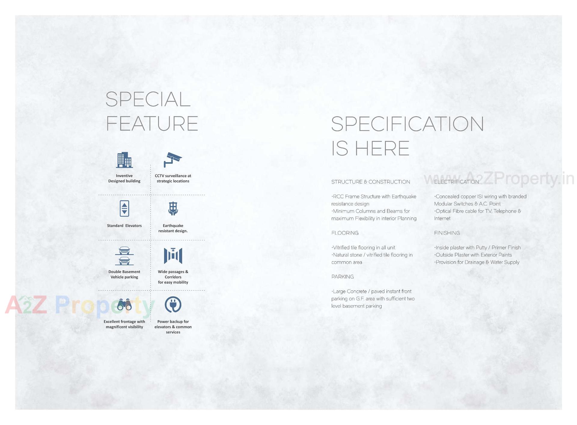  of real estate project Darshanam Galleria located at Tandalja, Vadodara, Gujarat