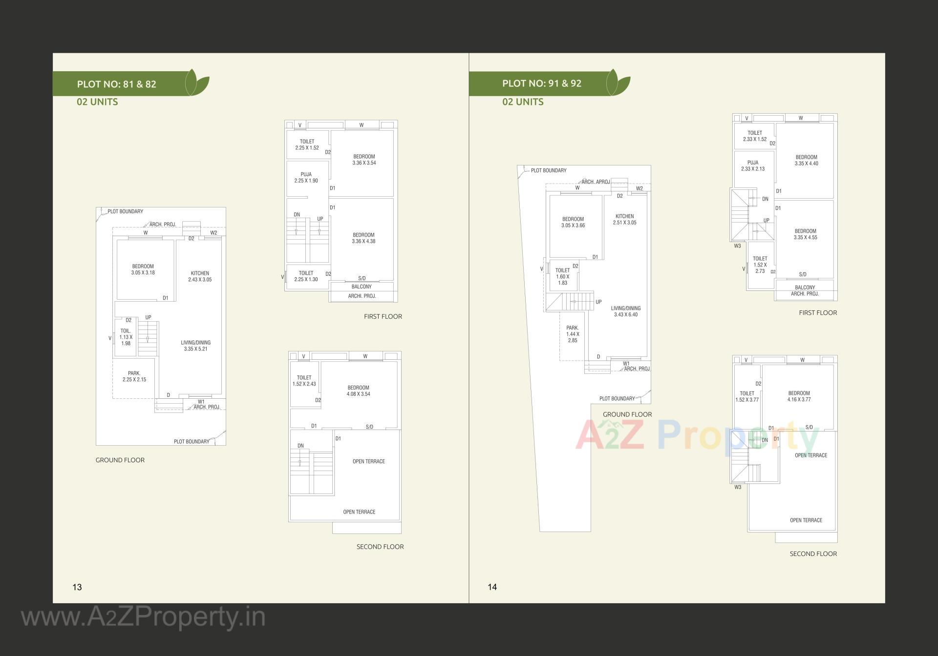 Layout of real estate project Darshanam Garden City located at Maneja, Vadodara, Gujarat