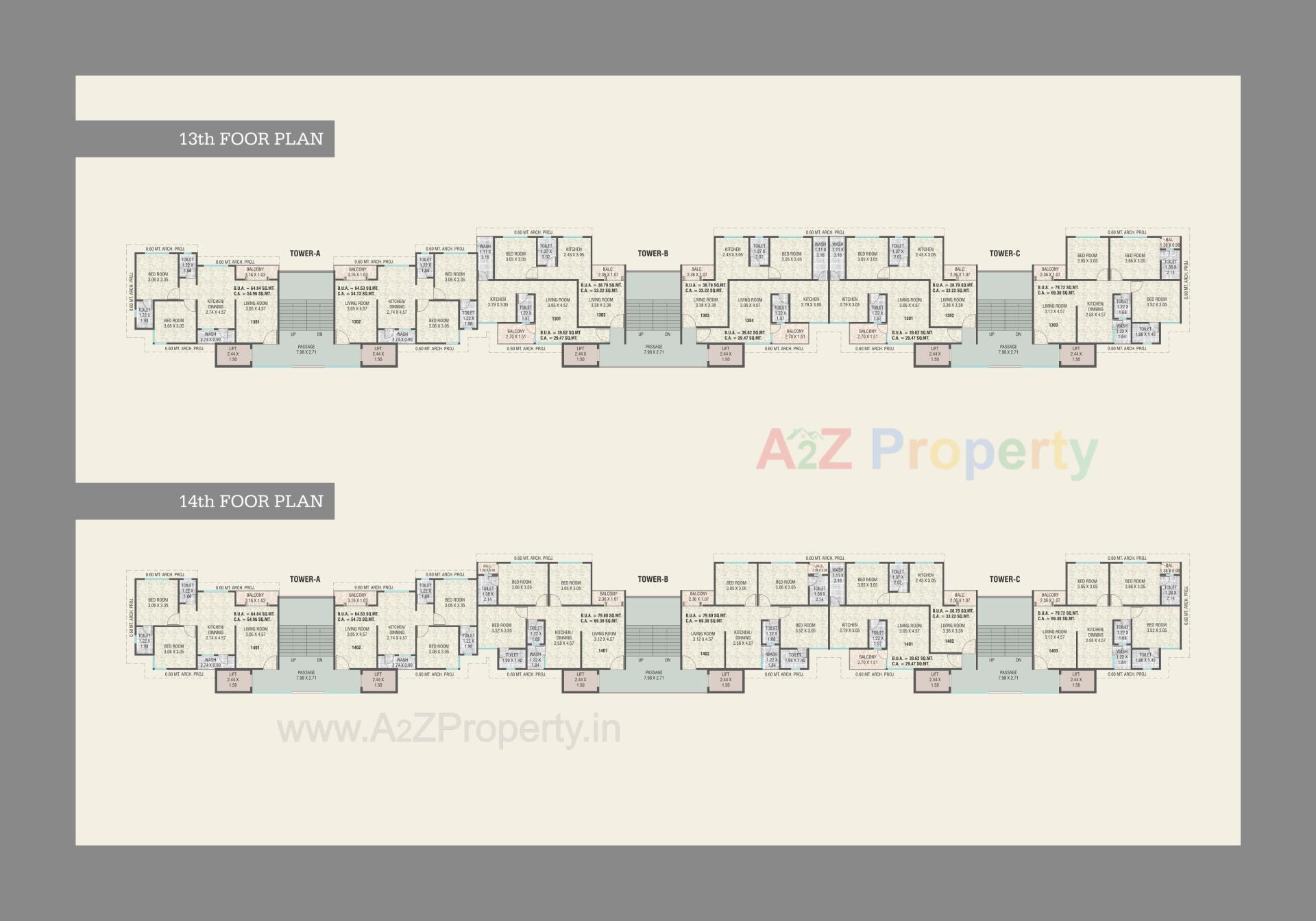 Layout of real estate project Darshanam Hyde Park located at Manjalpur, Vadodara, Gujarat