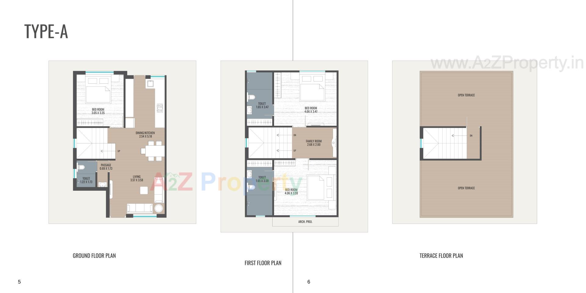 Layout of real estate project Darshanam Kalarav located at Darapura, Vadodara, Gujarat