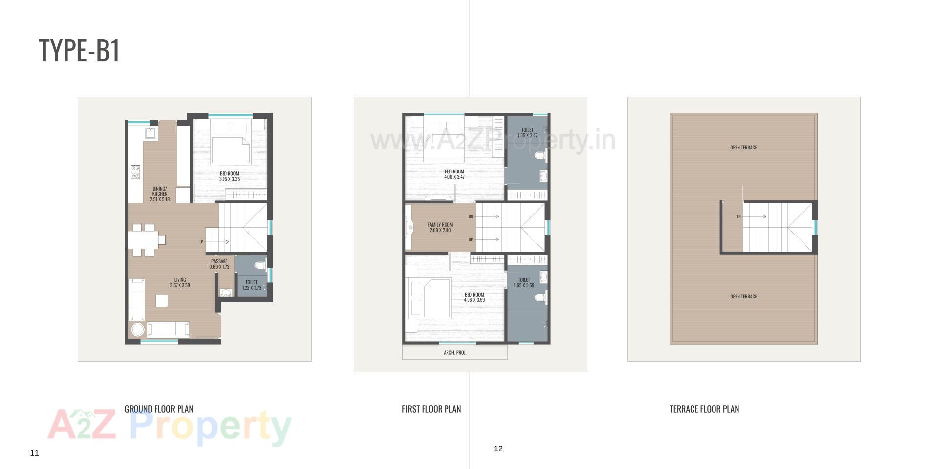 Layout of real estate project Darshanam Kalarav located at Darapura, Vadodara, Gujarat