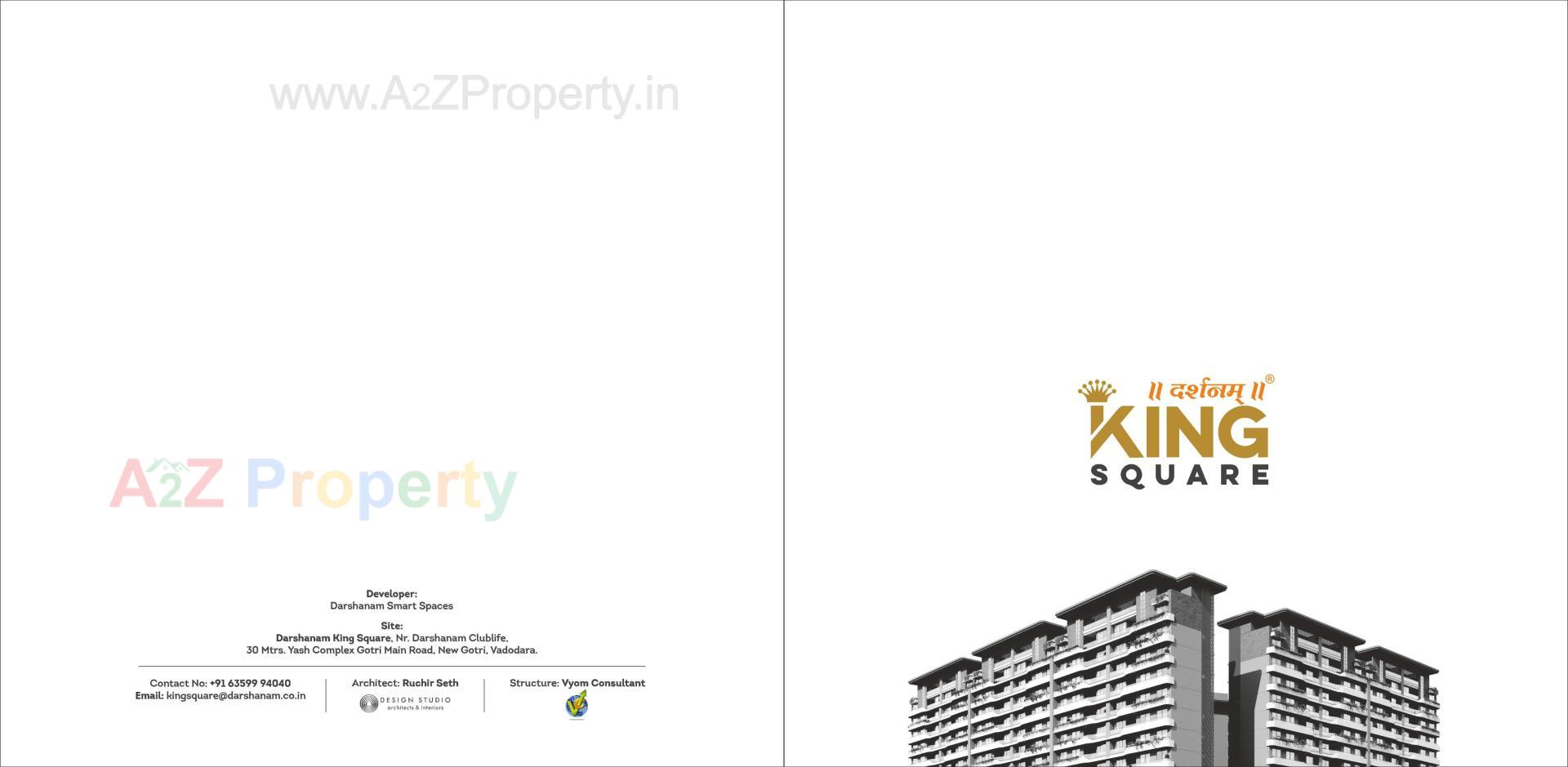  of real estate project Darshanam King Square located at Gorva--ankodiya, Vadodara, Gujarat