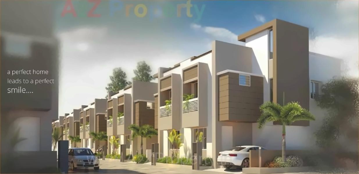 3D Elevation of real estate project Darshanam Orchid located at Sayajipura, Vadodara, Gujarat