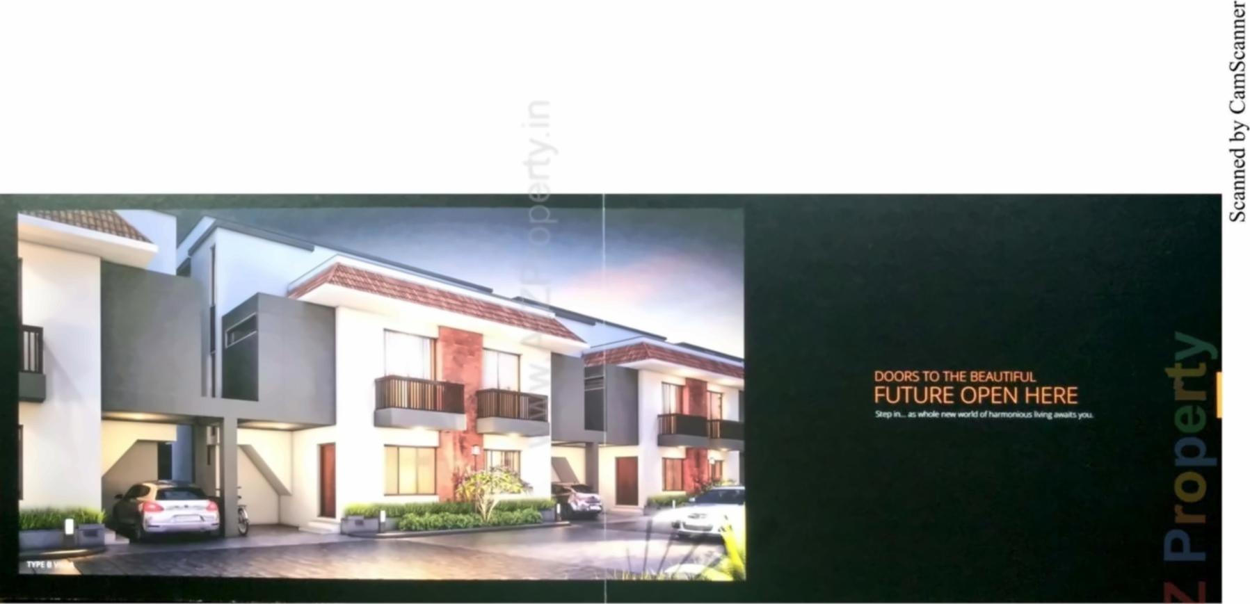 3D Elevation of real estate project Darshanam Pearl located at Tarsali, Vadodara, Gujarat