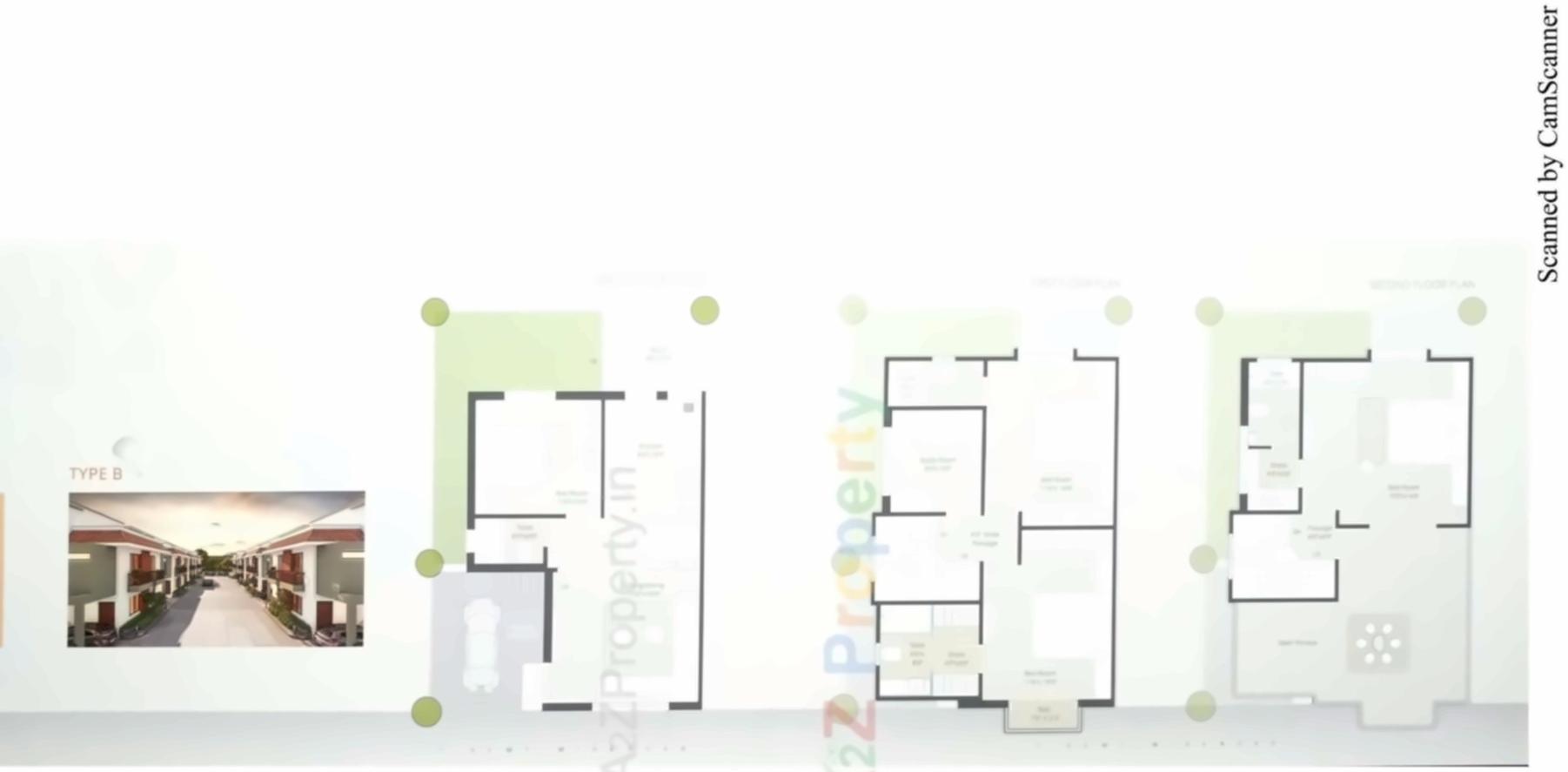 Layout of real estate project Darshanam Pearl located at Tarsali, Vadodara, Gujarat