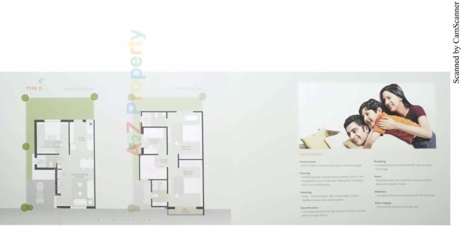 Layout of real estate project Darshanam Pearl located at Tarsali, Vadodara, Gujarat