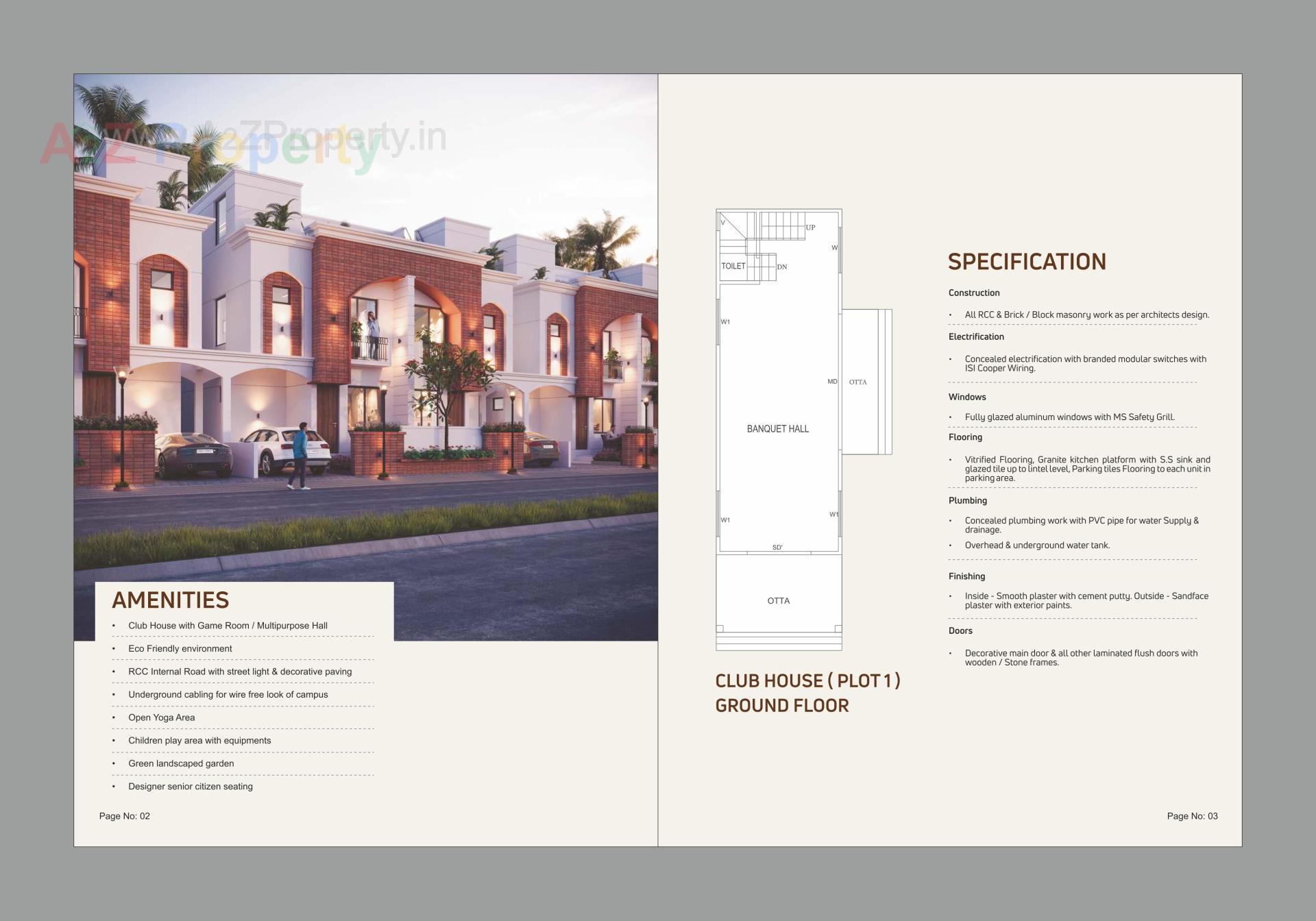  of real estate project Darshanam Pride located at Tarsali, Vadodara, Gujarat